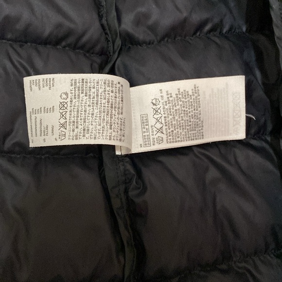 ❤️ Uniqlo Long Puffer Ultra Light Down Black Jacket Size Extra Small XS - Picture 11 of 13
